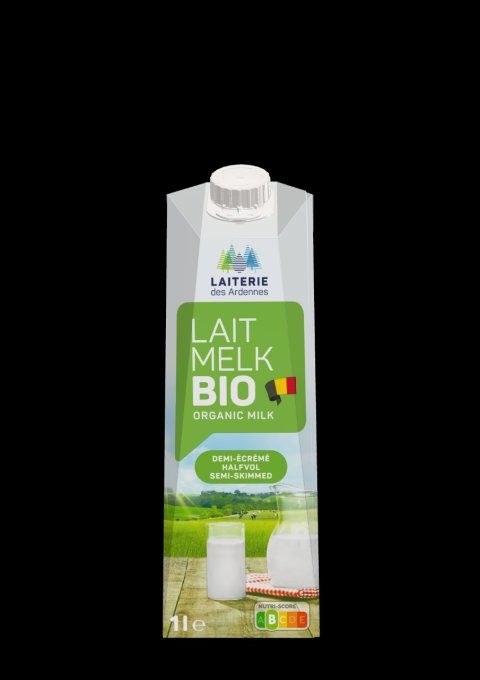 Lait demi-écrémé - 6 x 1L